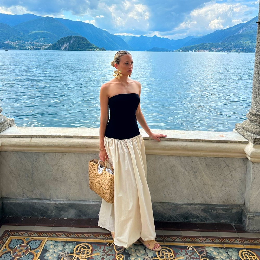 Two tone dress